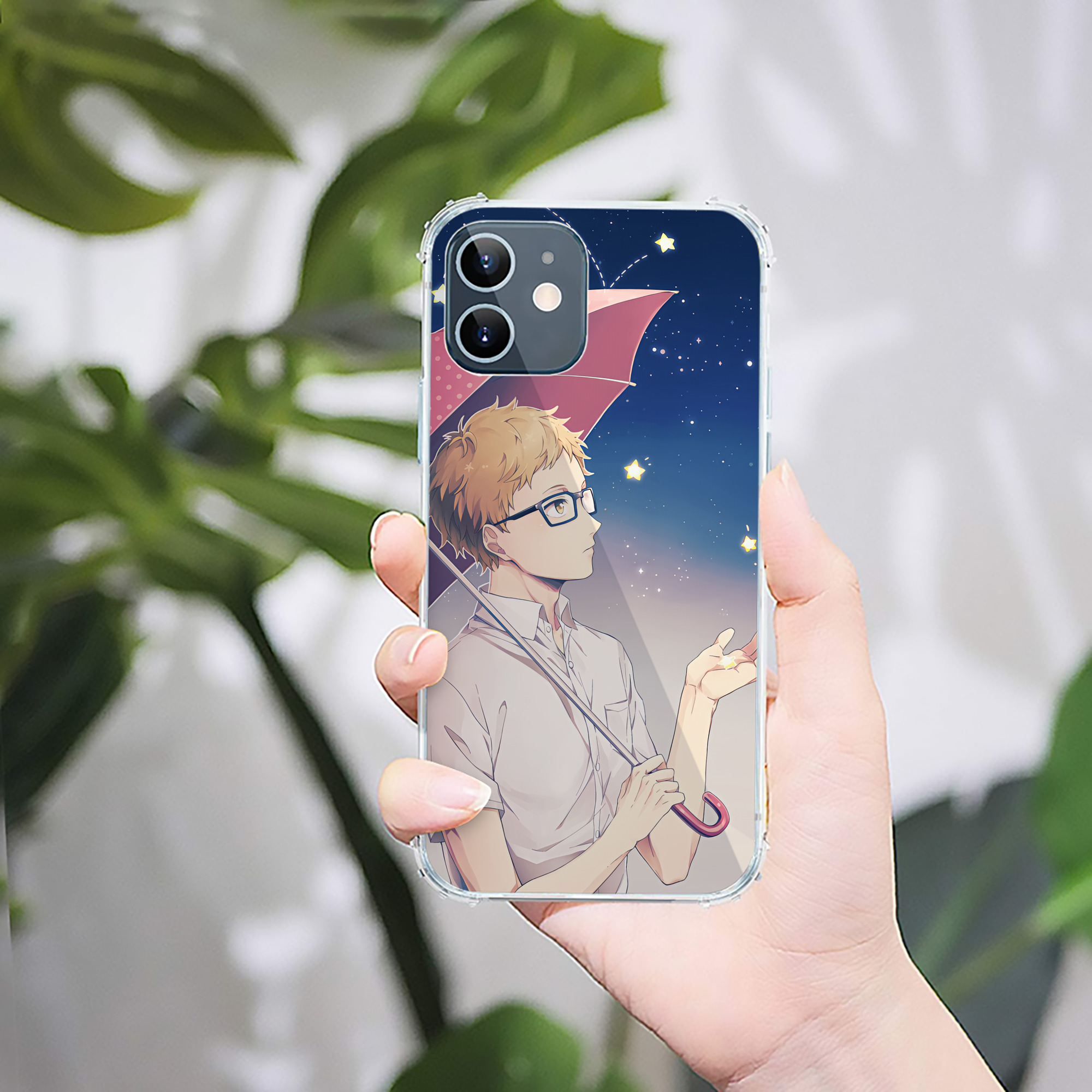 （画像用） ハイキュー!! Haikyu!! 【iPhone 12シリーズ対応】透明スマホケース（クリアソフトケース）